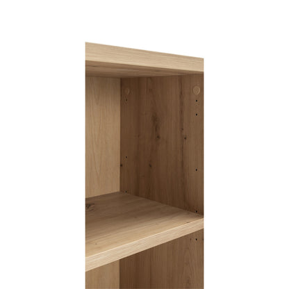 Libreria Bassa con 2 Ripiani Regolabili - Dimensioni: 111.90 cm x 81.60 cm x 35.70 cm