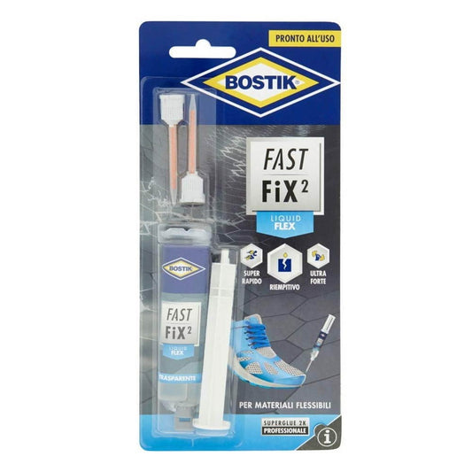 Colla Bostik Fast Fix2 Liquid Flex 10 grammi trasparente