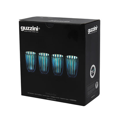 Set 4 bicchieri Guzzini Dolcevita smeraldo