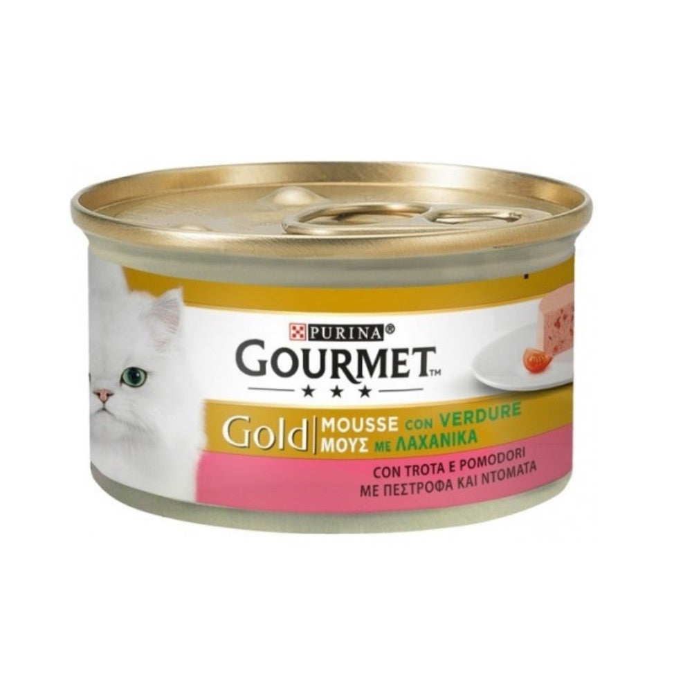 Gourmet Gold Patè trota e pomodori Purina 85 grammi