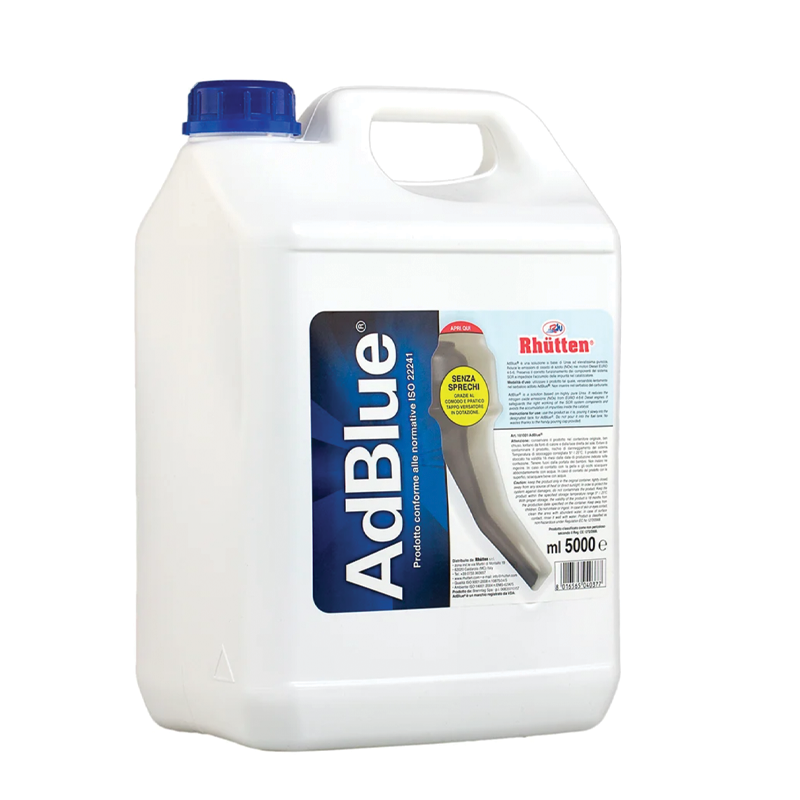 Additivo Liquido Ad Blue 5 Lt Con Beccuccio Travasatore Per Motori Diesel Euro 4/5/6 Scr