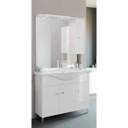 Composizione Bagno 85 Cm Bianco