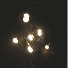 Catena 20 LED Multicolour cavo gommato 10 metri