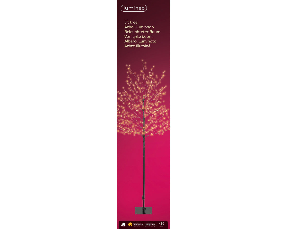 Albero Micro LED per esterni H 150 x Ø 30 cm