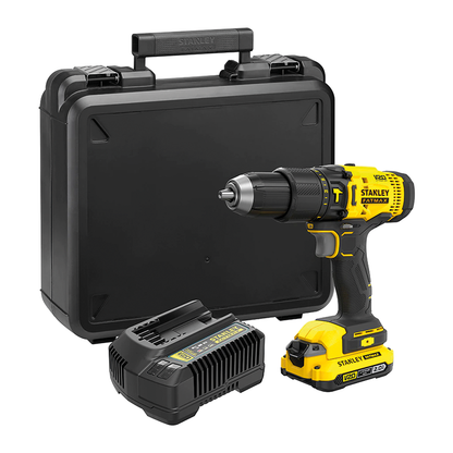 Trapano avvitatore a percussione v20 stanley® fatmax® 18v - 2.0 ah