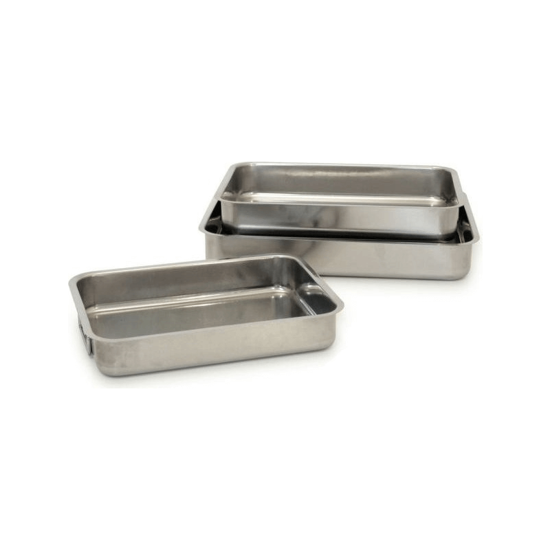 Realterm Rostiera Rettangolare Inox 40 X 29 Cm Gnali