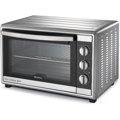 Forno elettrico 2200 watt ventilato 56 litri argento Ariete Bon cuisine 560