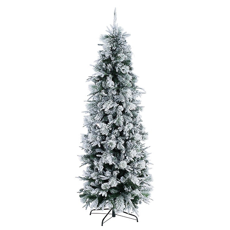 Albero di Natale Dresda innevato cm 210