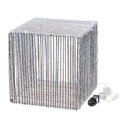 Cubo ATS Silver 100 LED 4K 40cm
 Luci di Natale