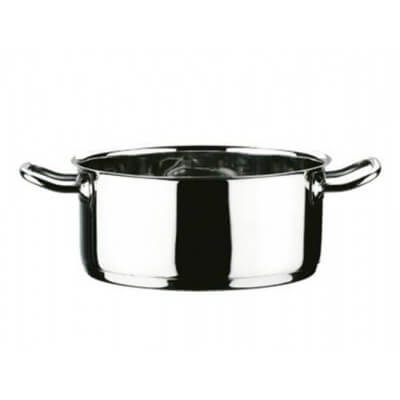 Casseruola 2 manici Daily Plus in acciaio inox 18/10 cm.18