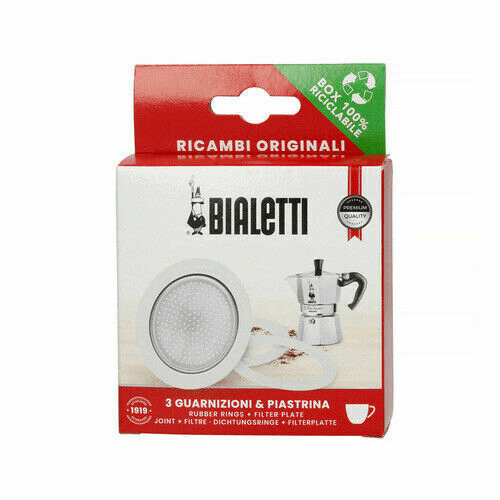 Guarnizioni con filtro caffettiera Bialetti 12 tazze