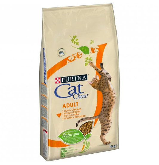 CAT CHOW Adult Gatto Crocchette ricco in Pollo