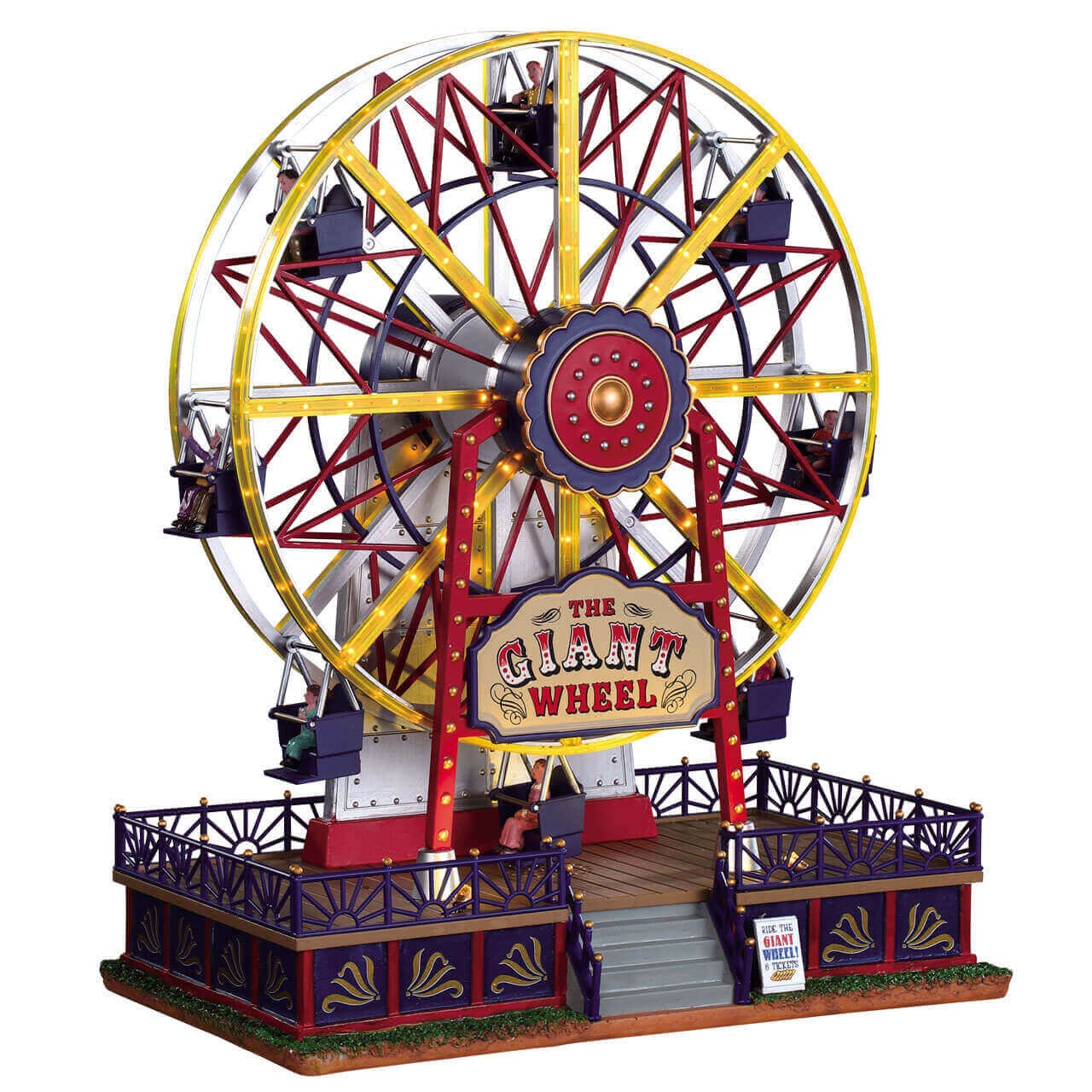 Lemax The Giant Wheel - La Ruota Gigante Gioco invernale decorazione per villaggio Natale