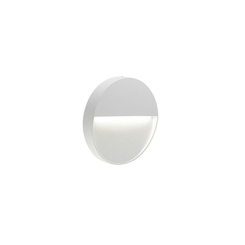 Segna Passo 3W Led 4000K  linea geo round  bianco