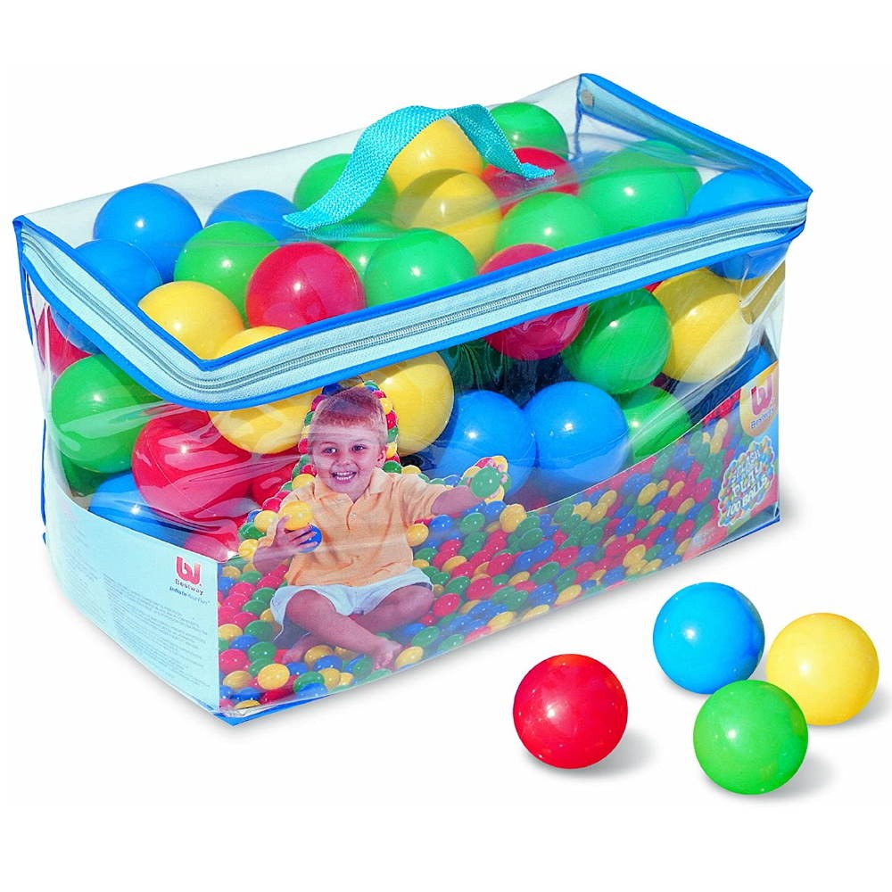 Confezione da 100 palline colorate multicolori