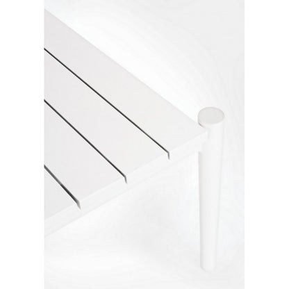 Tavolino Calypso bianco 110x60 cm