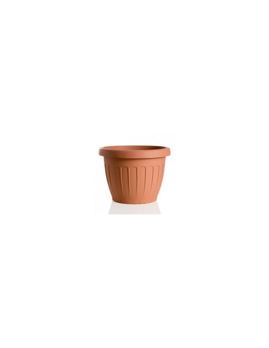 Vaso in plastica D 70 cm colore Terracotta