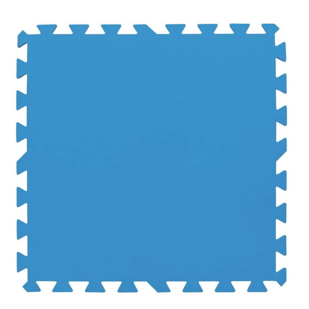 Tappeto protettivo sotto piscina 200x100 cm. blu Bestway