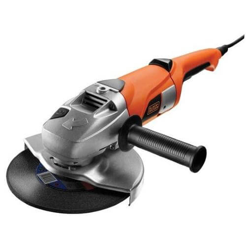 Smerigliatrice angolare elettrica 2000W Black&Decker KG2000-QS - Disco 230mm