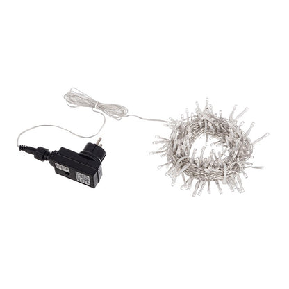 Luci a led natale classic 760 led filo trasparente