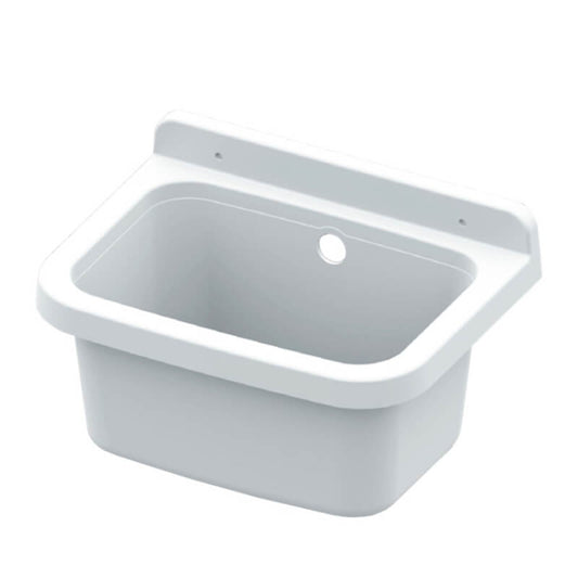 Lavatoio da giardino in resina a parete 39x39x24cm Sink 40