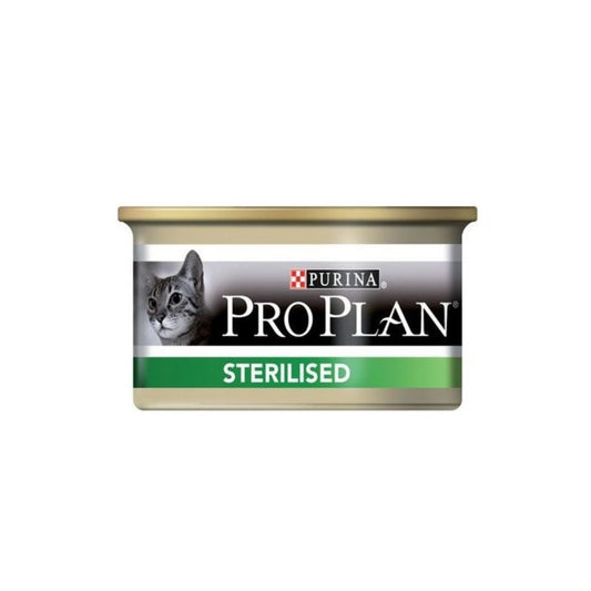 Pro Plan Sterilised Patè gatto con tonno e salmone Purina 85 grammi