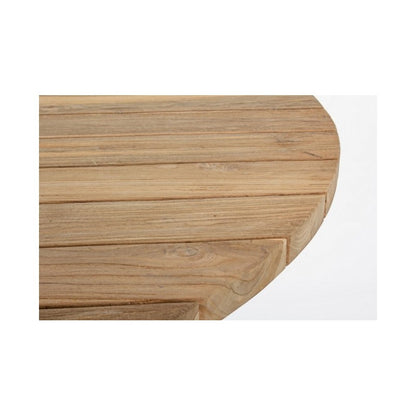 Tavolo in Legno FSC Brandon per Esterno diam. 150 cm x h77,5