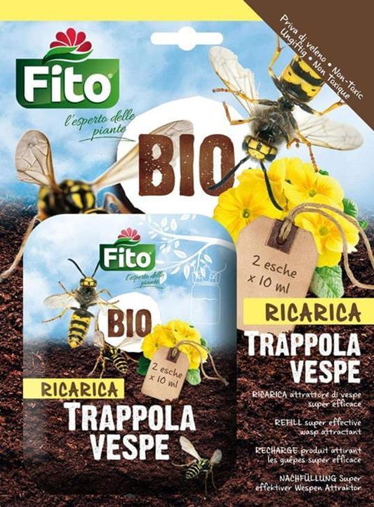 Fito Ricarica 2 Esche Trappola Vespe