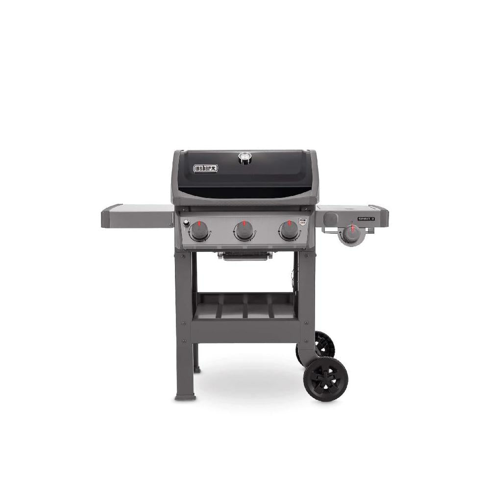 Barbecue a gas 3 bruciatori con fornello e ripiano laterale - spirit ii e320 gbs