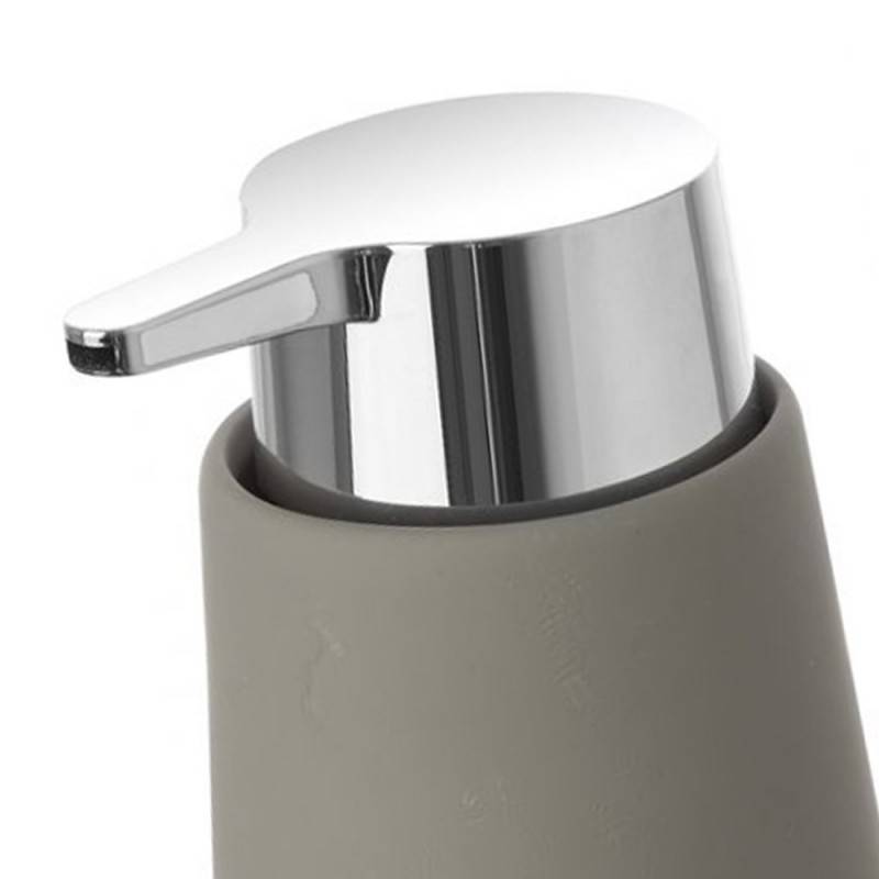 Dispenser di sapone grigio della serie Sidney