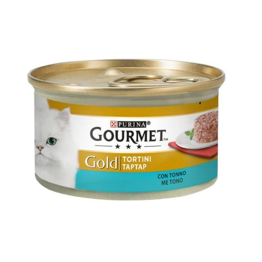 Gourmet Gold tortini con tonno Purina 85 grammi