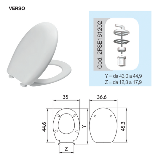 Sedile Vero Saniplast