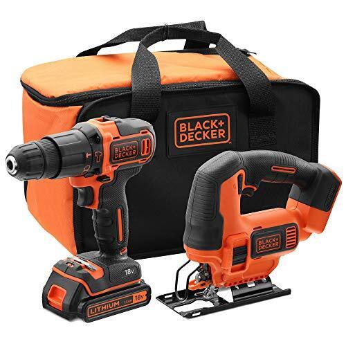 Black e Decker kit trapano e seghetto 18V