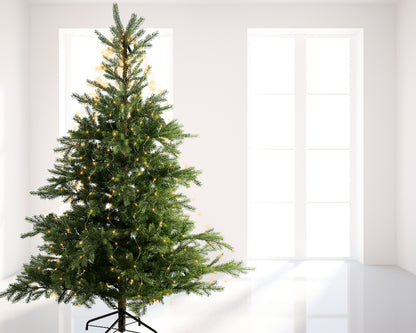 Luce di Natale da esterno e da interno colore bianco caldo L 190 cm 640 led