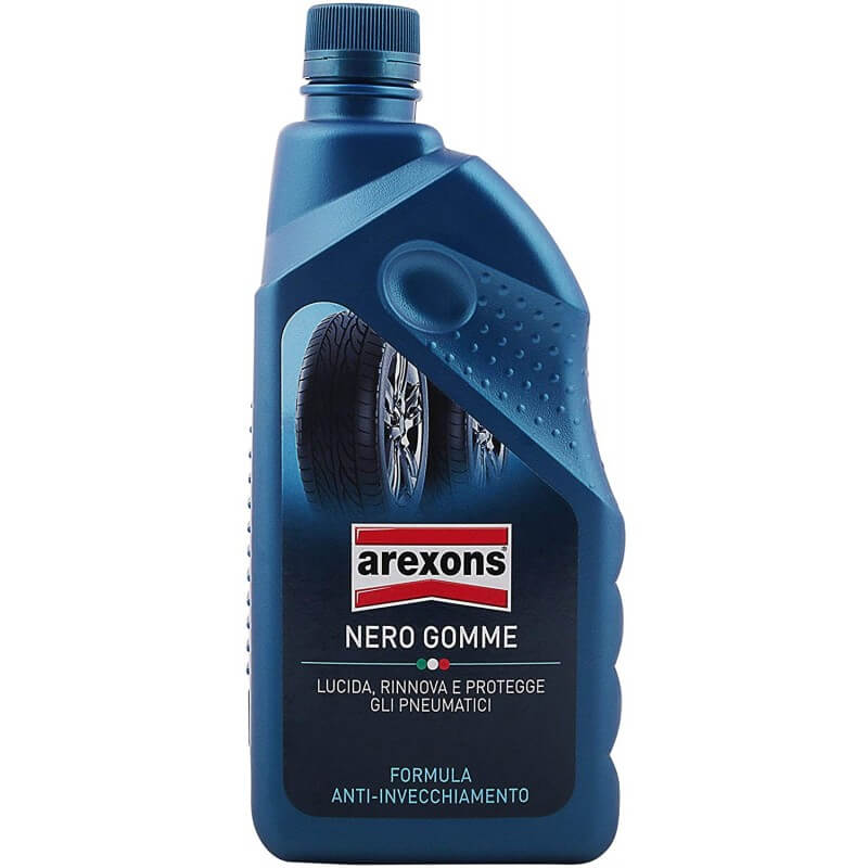 Arexons Nero 1lt: Rinnova e Protegge le Gomme per Auto e Moto