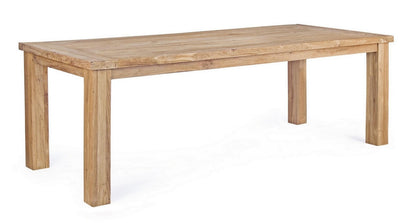 Tavolo da giardino in legno teak riciclato 240x100 cm