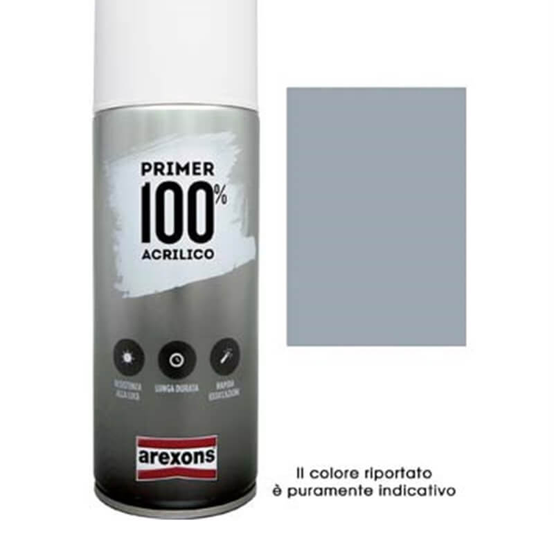 Fondo Spray Speciale Antiruggine Arexons Antiruggine Grigio Ml 400