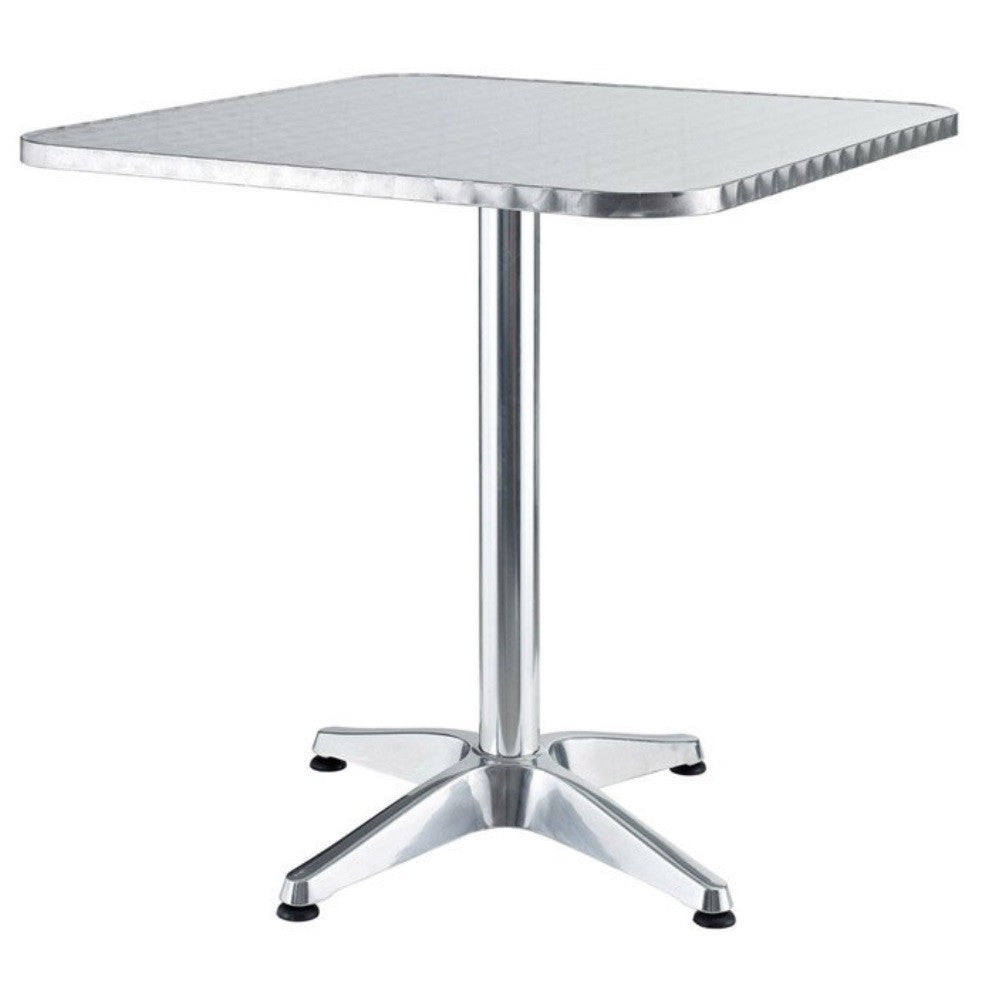Tavolo quadrato in alluminio Verdelook