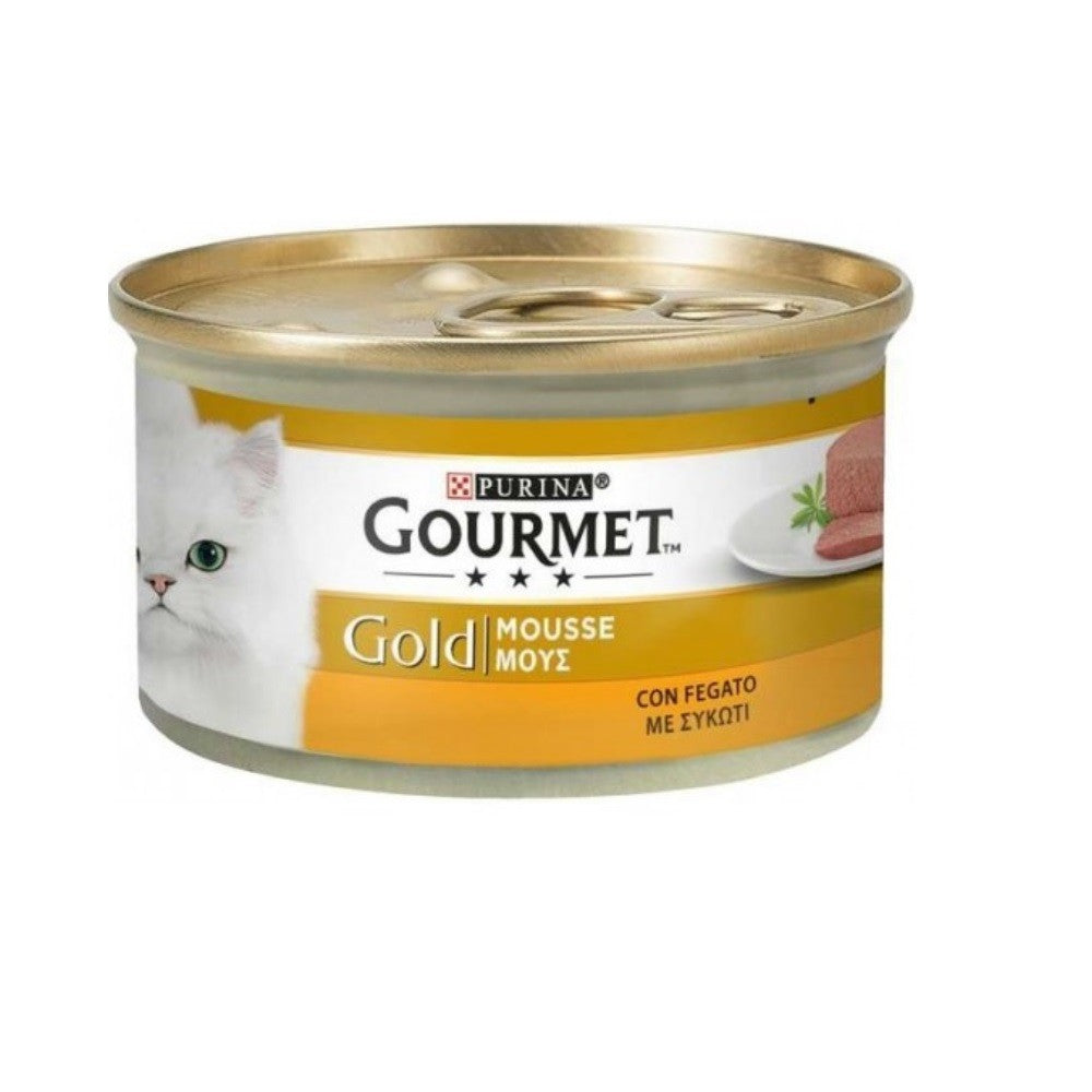 Gourmet Gold Mousse con fegato Purina 85 grammi