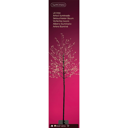 Albero di Natale con 720 led esterno-interno H180 x Ø40