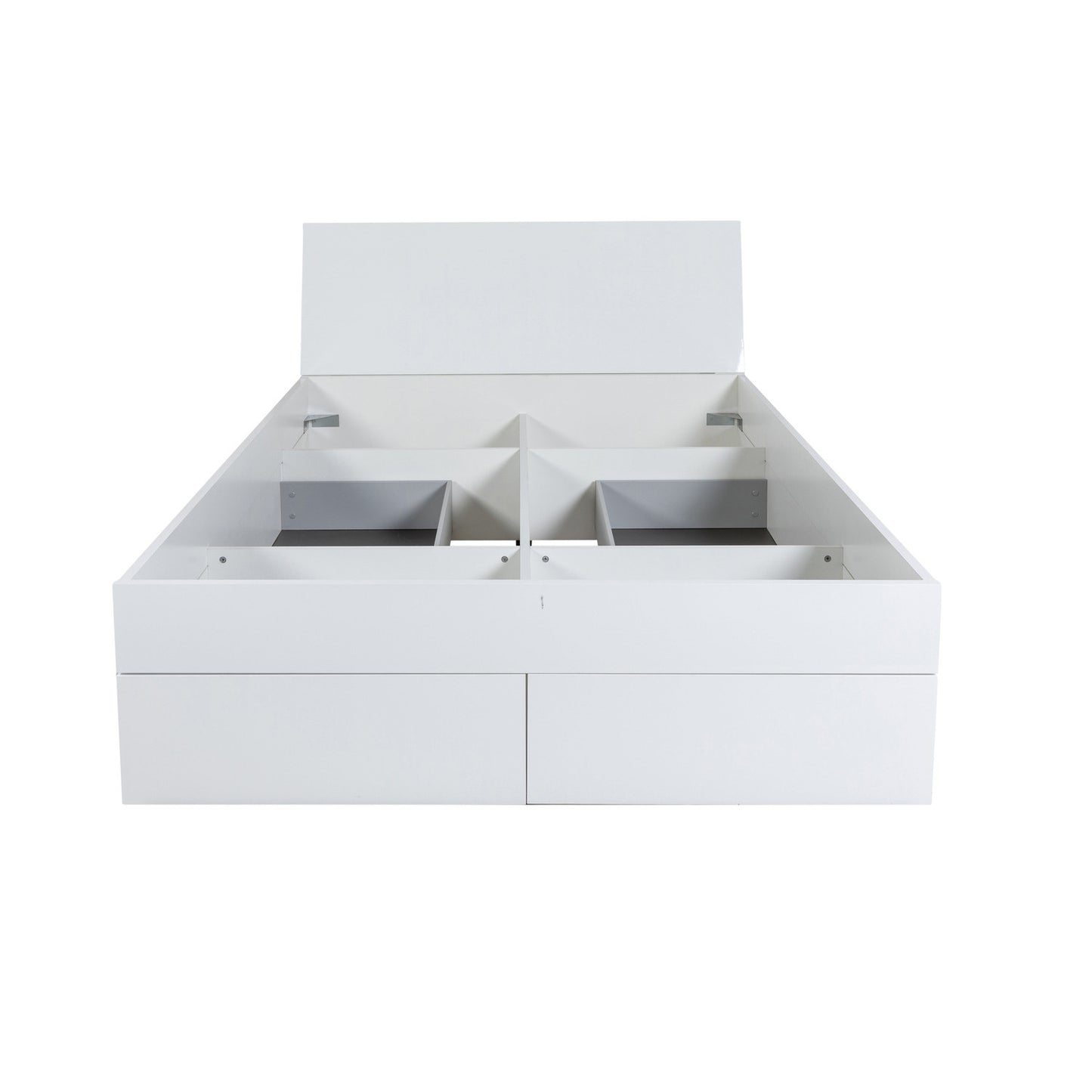 Letto Storage Queen Size con 4 Cassetti 166x220x96H