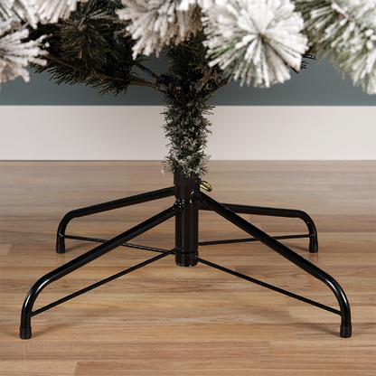 Albero di Natale Vancover innevato H 240 x Ø152 cm