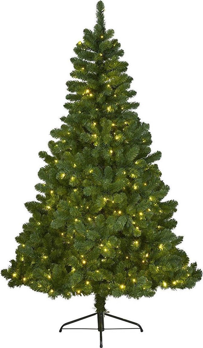 Albero di Natale Artificiale Alb Imperial Pine Led 210H 380L D13