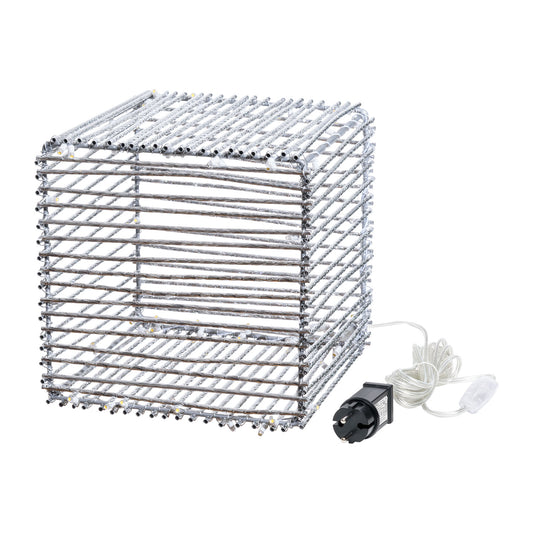 Cubo ATS Silver 60 LED 4K 30cm
 Luci di Natale