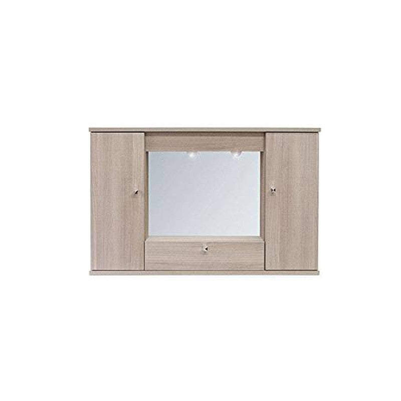 Mobile specchiera da bagno olmo 2 ante con ribalta h.61x93x14 cm