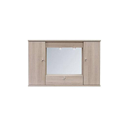 Mobile specchiera da bagno olmo 2 ante con ribalta h.61x93x14 cm