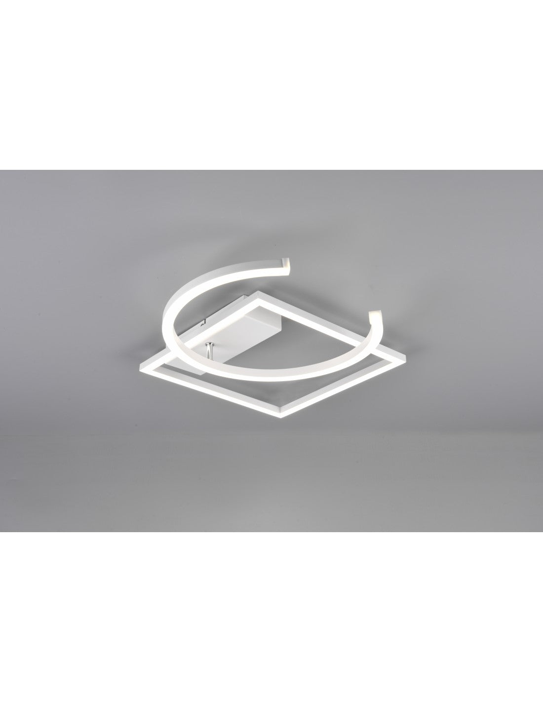 Plafoniera Pivot Led 23,5w Bianco L42 cm Dimmerabile Trio Lighting