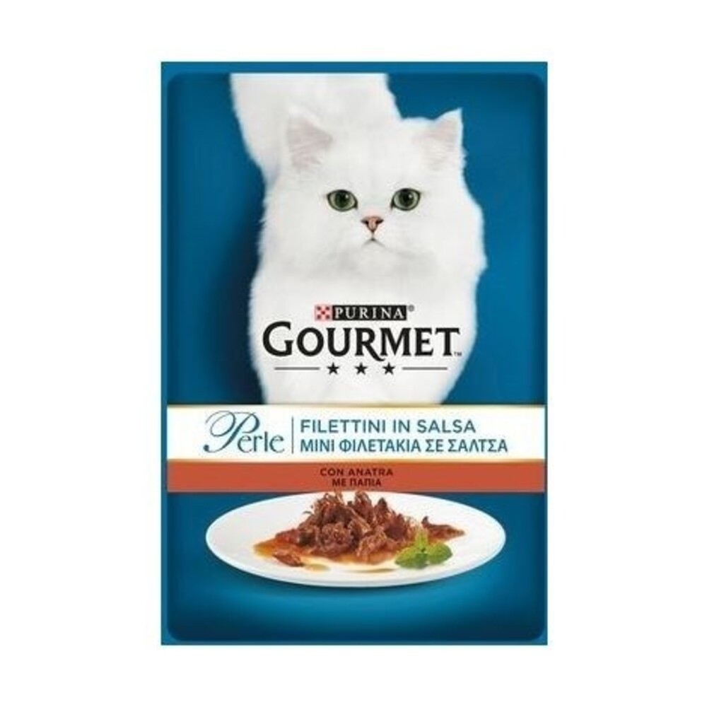 Gourmet Perle Duetti con salmone e merluzzo Purina 85 grammi