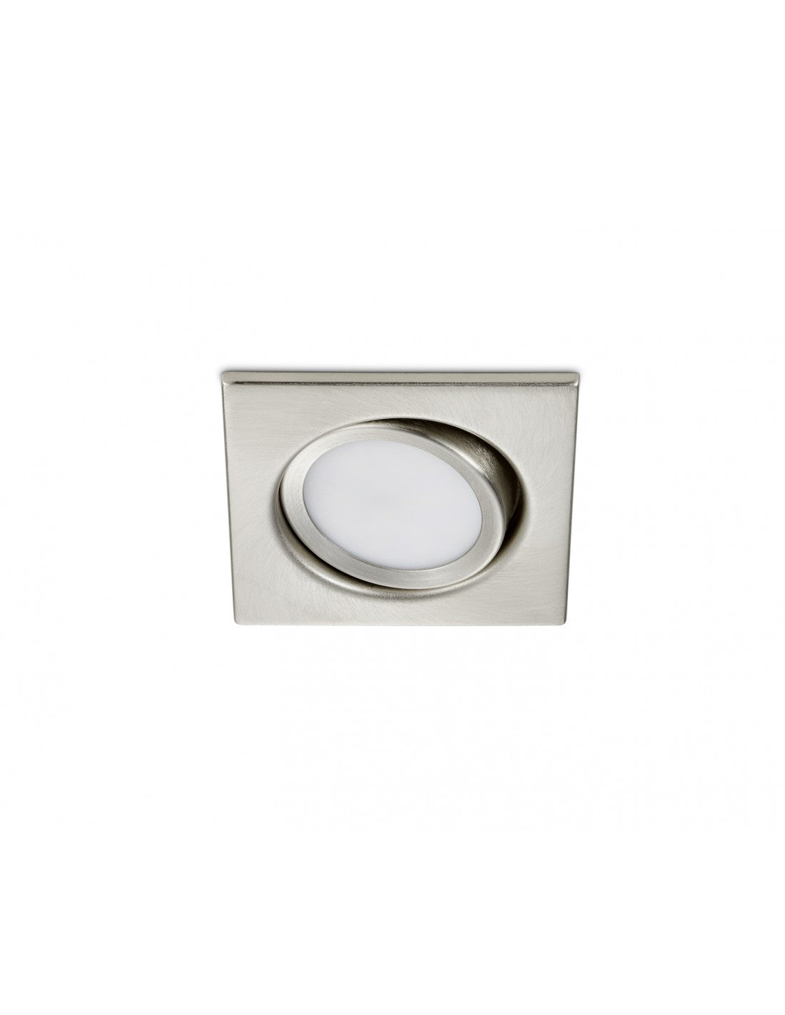 Faretto da Incasso Led 5w Orientabile 8x8cm Rila Nichel Trio Lighting