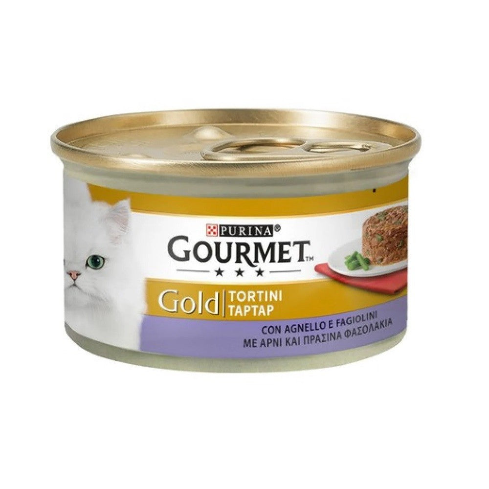 Gourmet Gold tortini agnello e fagiolini Purina 85 grammi